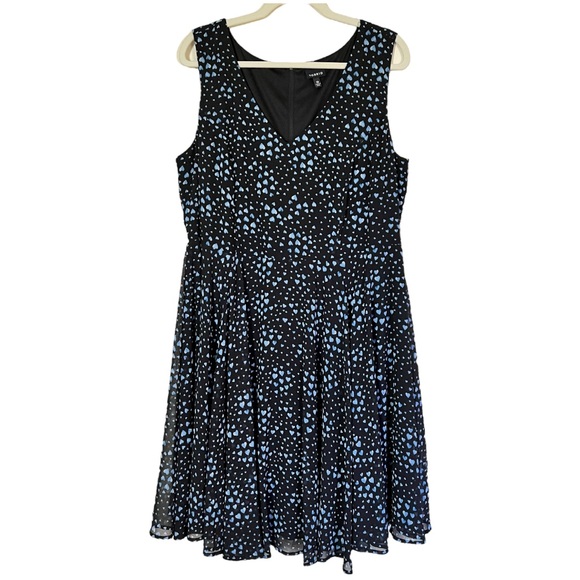 Torrid HEART PRINT FLOUNCE SKIRT DRESS Size 18 - Picture 2 of 10